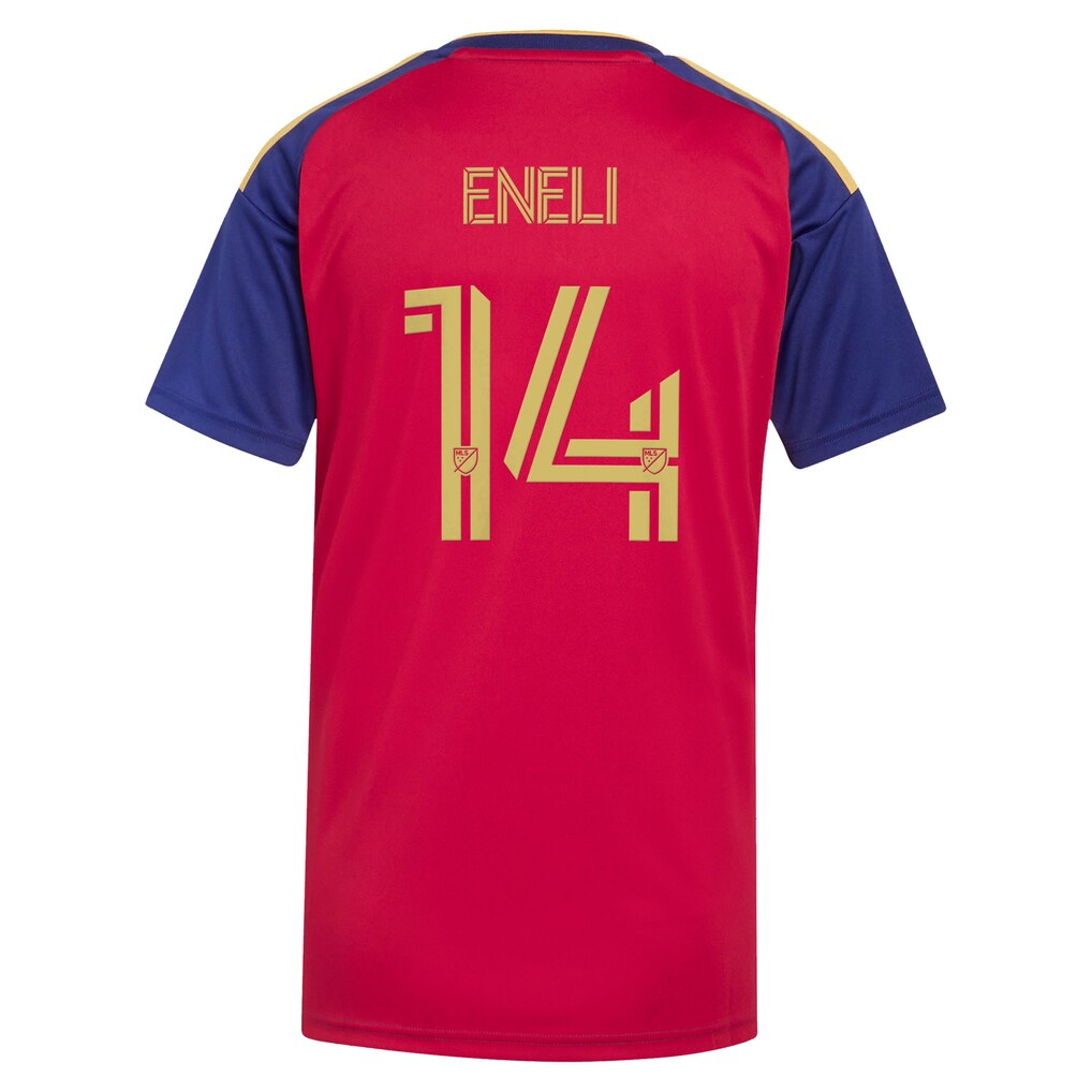 Emeka Eneli Real Salt Lake adidas Women's 2026 DNA Kit Replica Player Jersey - Red