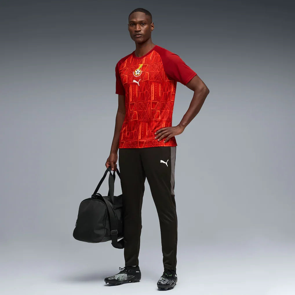 Ghana National Team Puma 2026 Pre-Match Top - Crimson