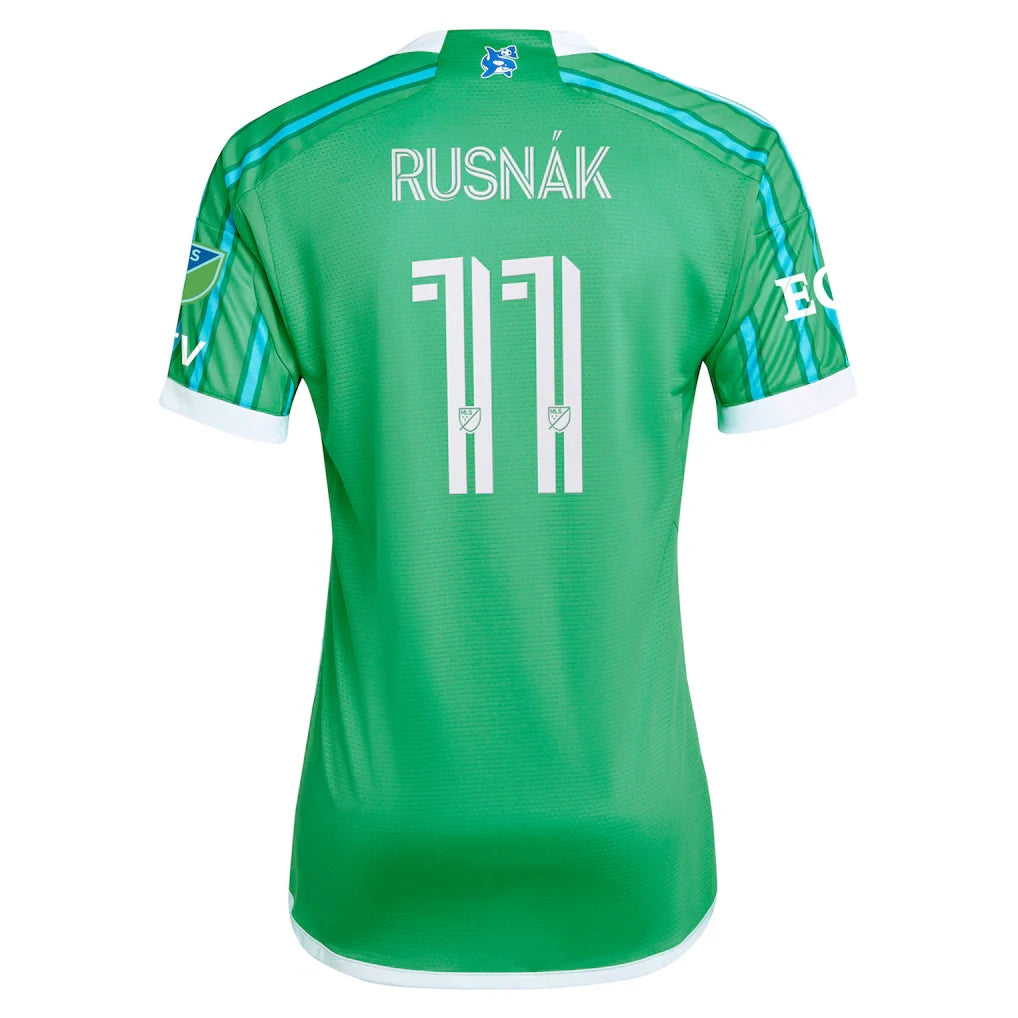Albert Rusnak Seattle Sounders FC adidas 2024 The Anniversary Kit Authentic Player Jersey - Green
