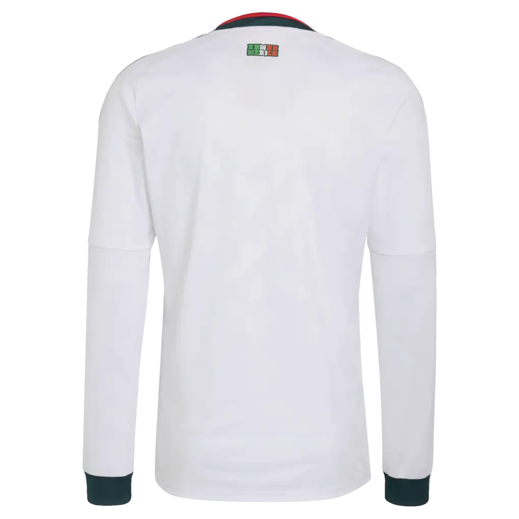 Mexico National Team adidas 2026 Away Replica Long Sleeve Jersey - White