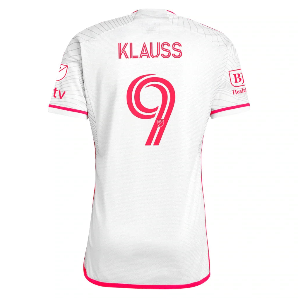 João Klauss St. Louis City SC adidas 2024 The Confluence Kit Authentic Player Jersey - White