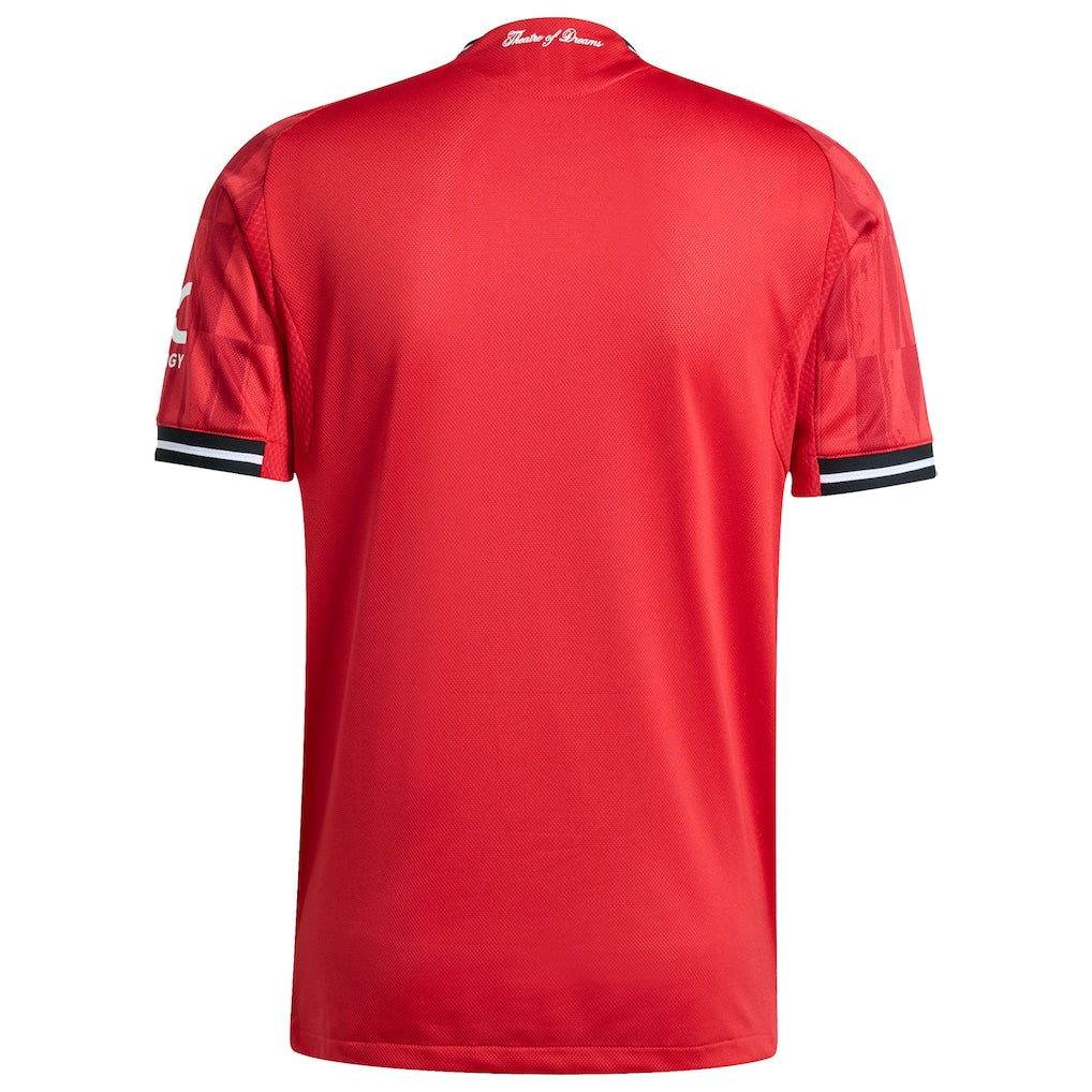 Manchester United adidas Home 2025/26 Authentic Player Jersey - Red