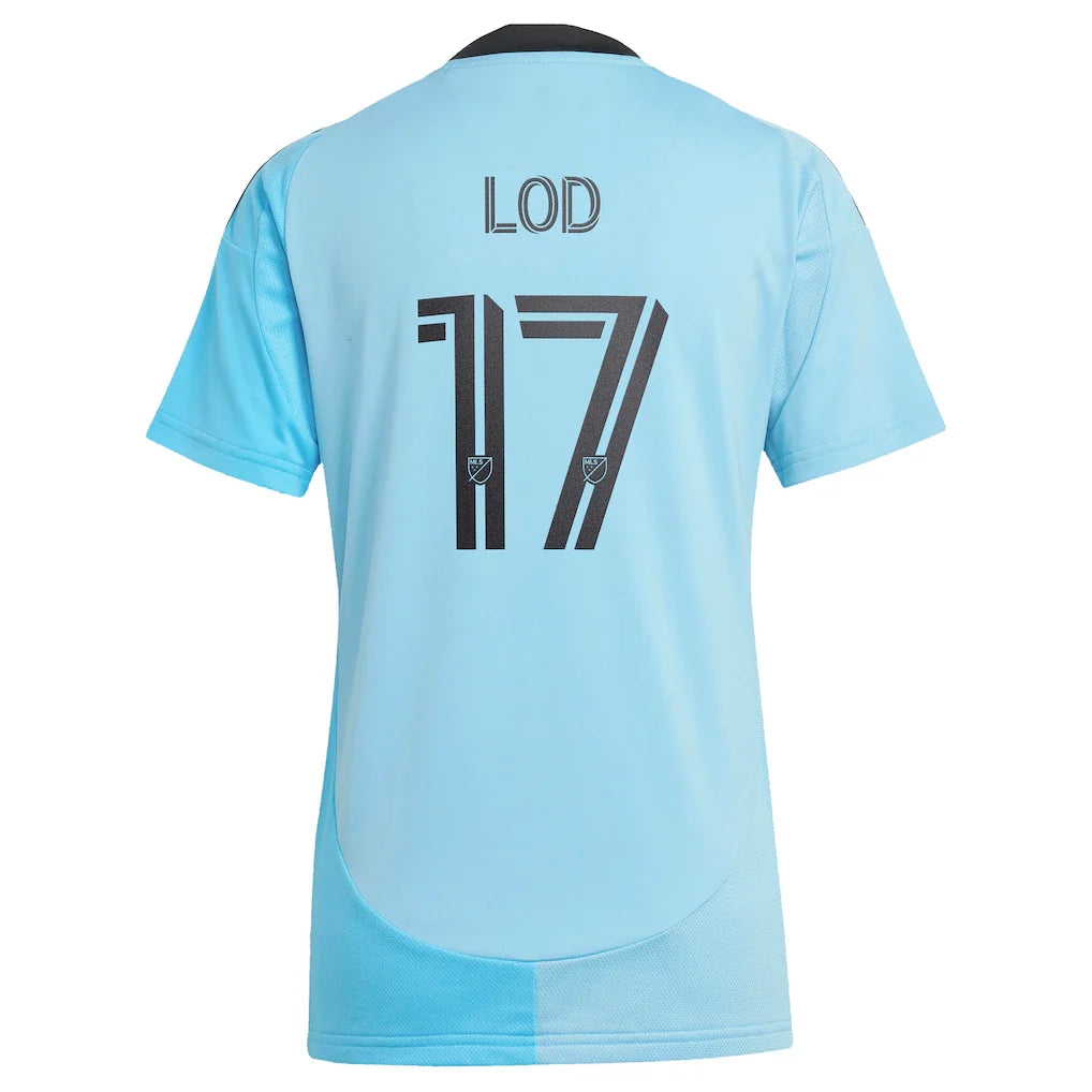 Robin Lod Minnesota United FC adidas Women's 2025 CONVERGENCE Replica Player Jersey - Blue
