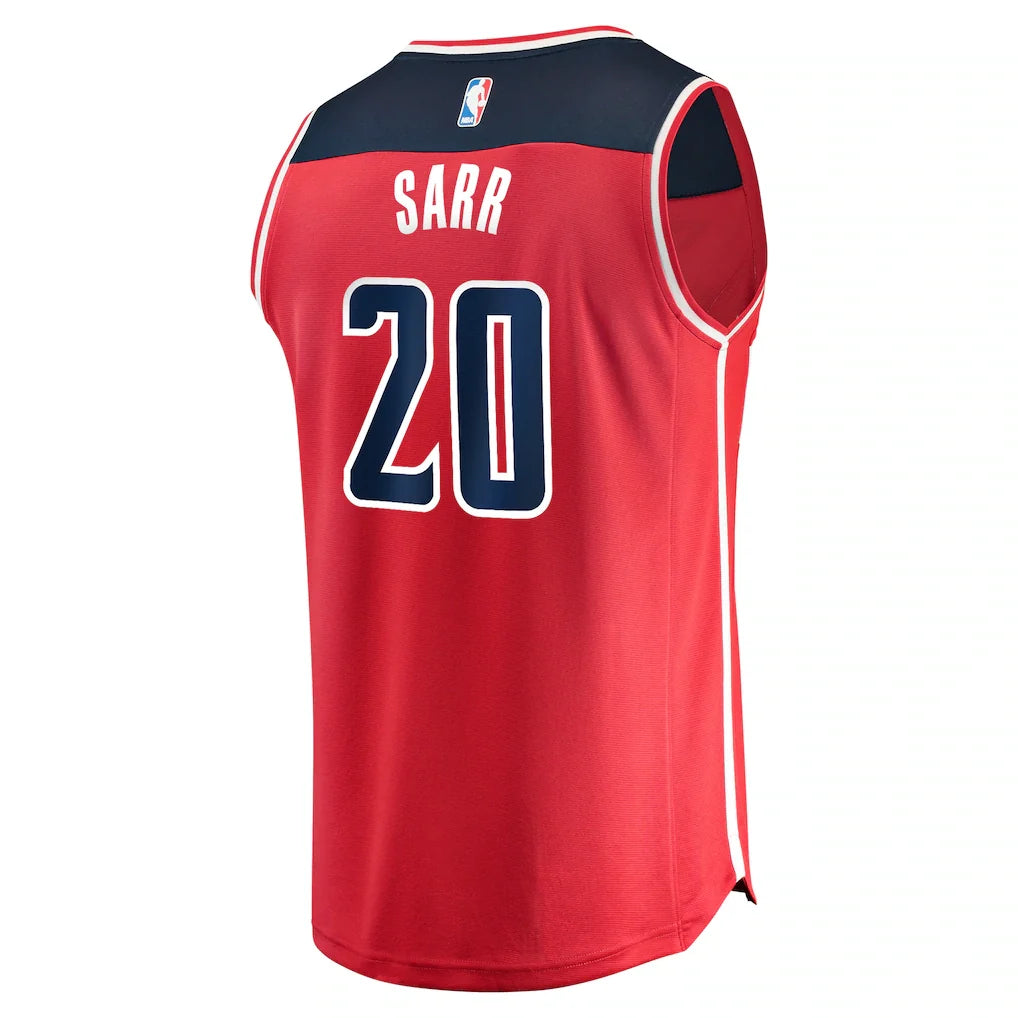 Alexandre Sarr Washington Wizards Fanatics Fast Break Replica Player Jersey - Icon Edition - Red