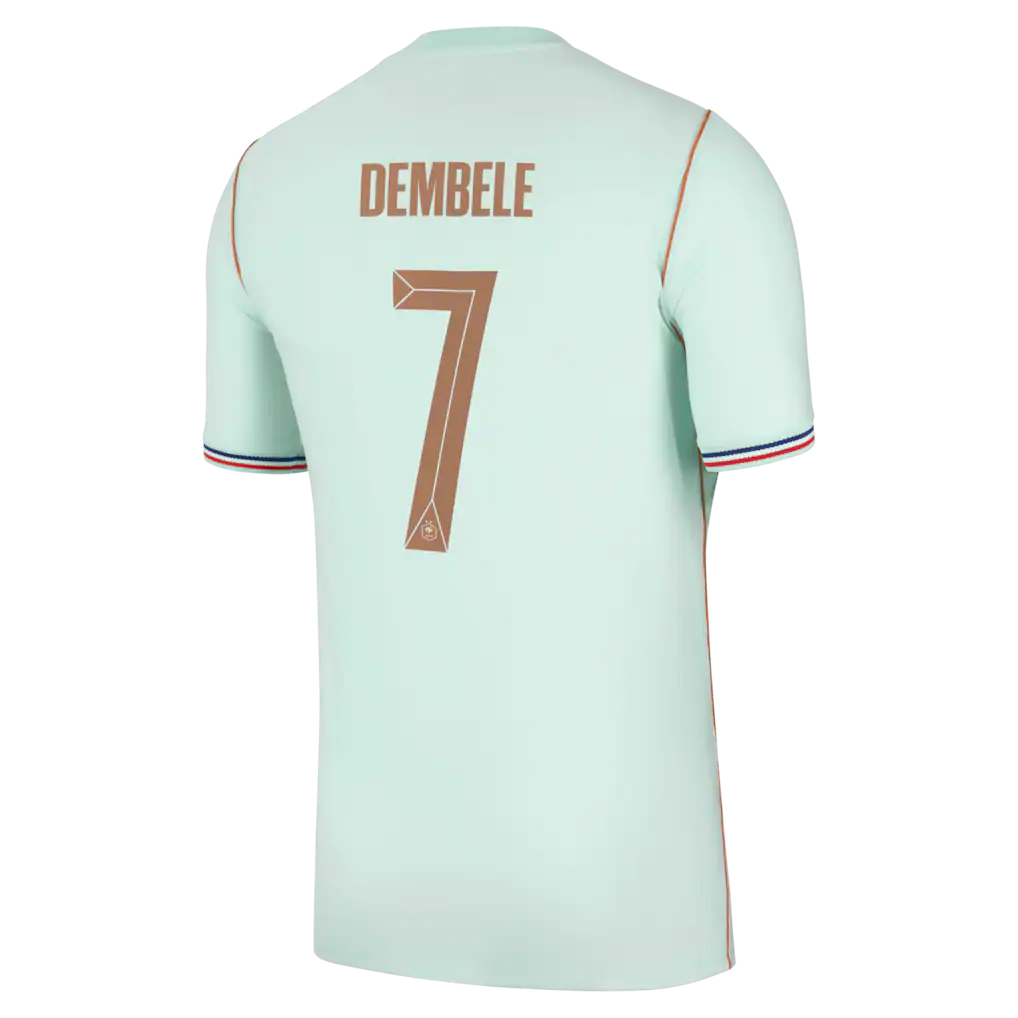Ousmane Dembélé France National Team Nike 2026 Away Stadium Replica Jersey - Green