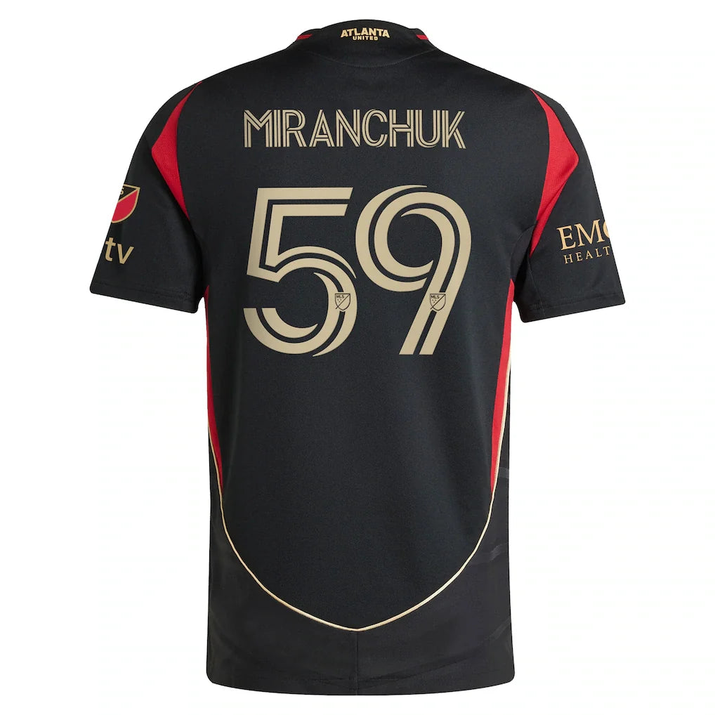 Aleksei Miranchuk Atlanta United FC adidas 2025 The Connector Authentic Player Jersey - Black
