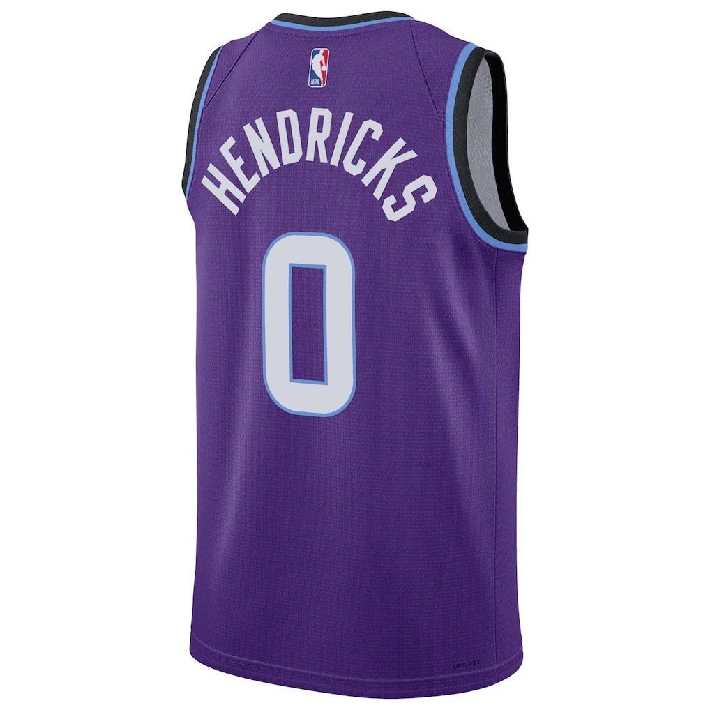 Taylor Hendricks Utah Jazz Nike Unisex Swingman Jersey - Icon Edition - Purple