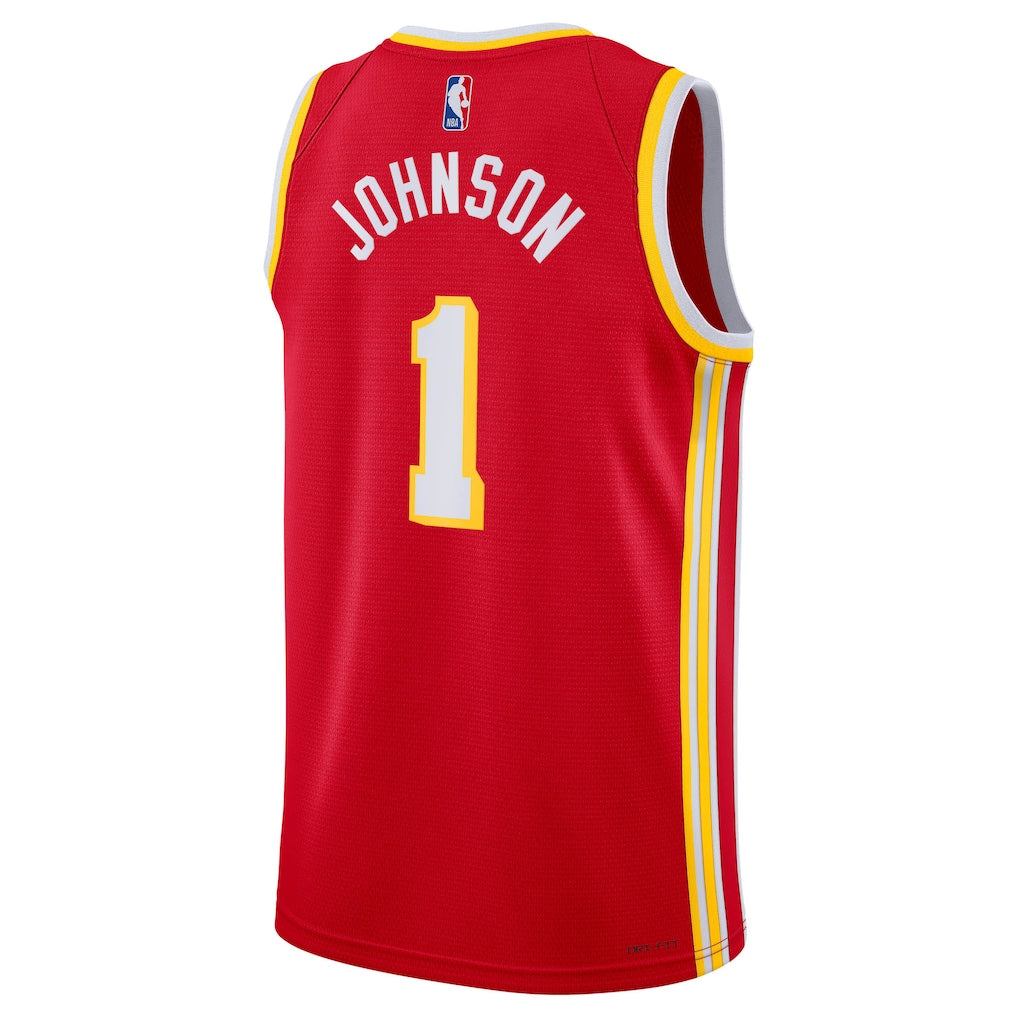 Jalen Johnson Atlanta Hawks Nike Unisex Swingman Jersey - Icon Edition - Red