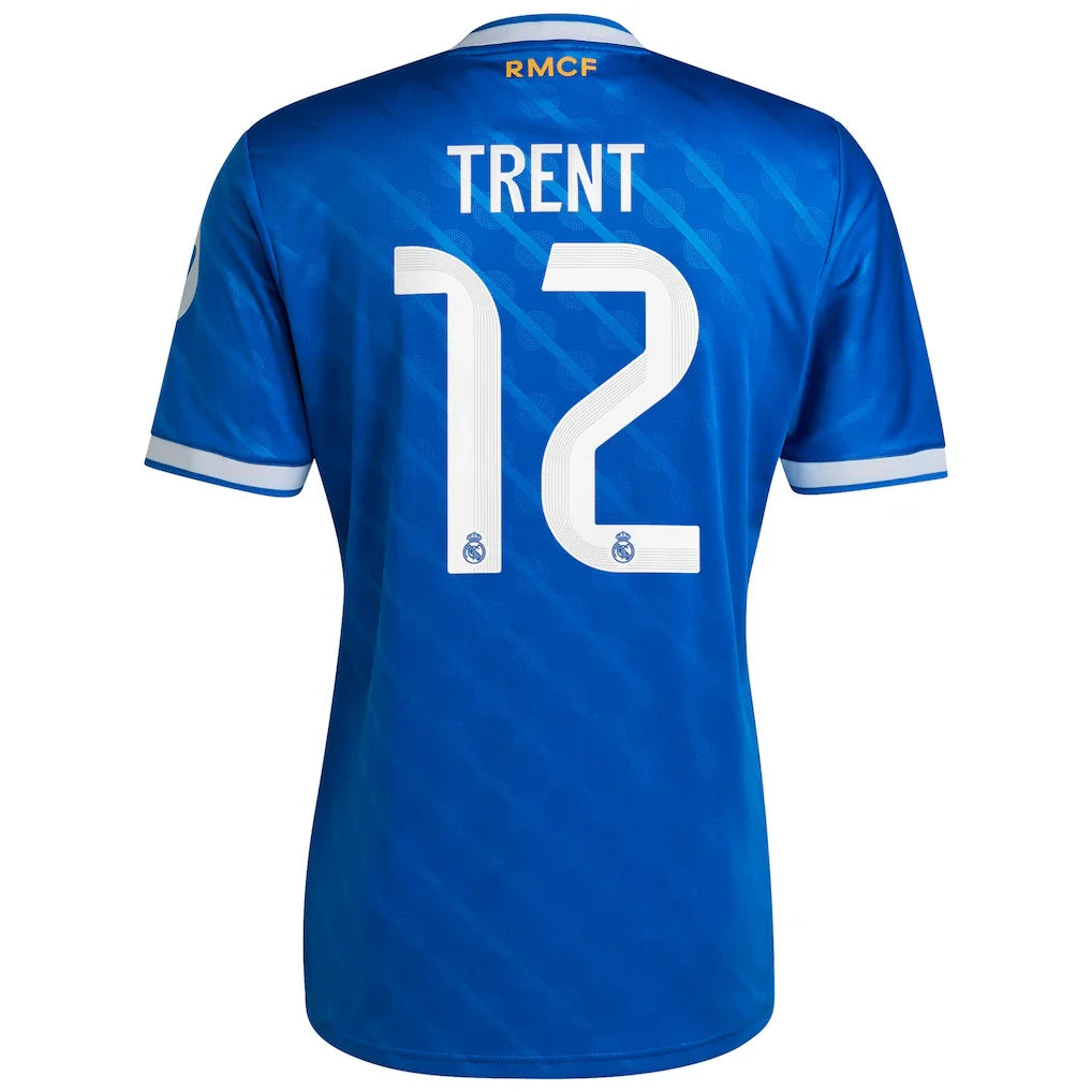 Trent Alexander-Arnold Real Madrid adidas 2025/26 Third Replica Player Jersey - Blue