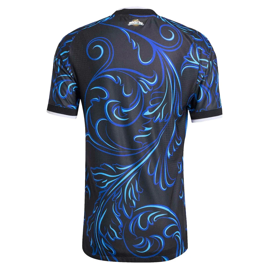 Argentina National Team adidas 2026 Away On-Field Authentic Jersey - Black