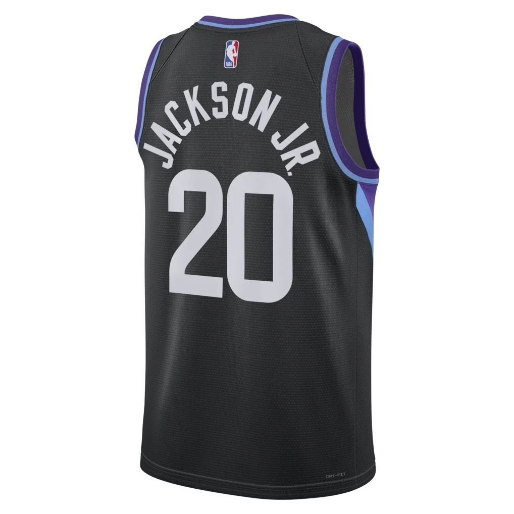 Jaren Jackson Jr. Utah Jazz Jordan Brand Unisex Swingman Jersey - Statement Edition - Black