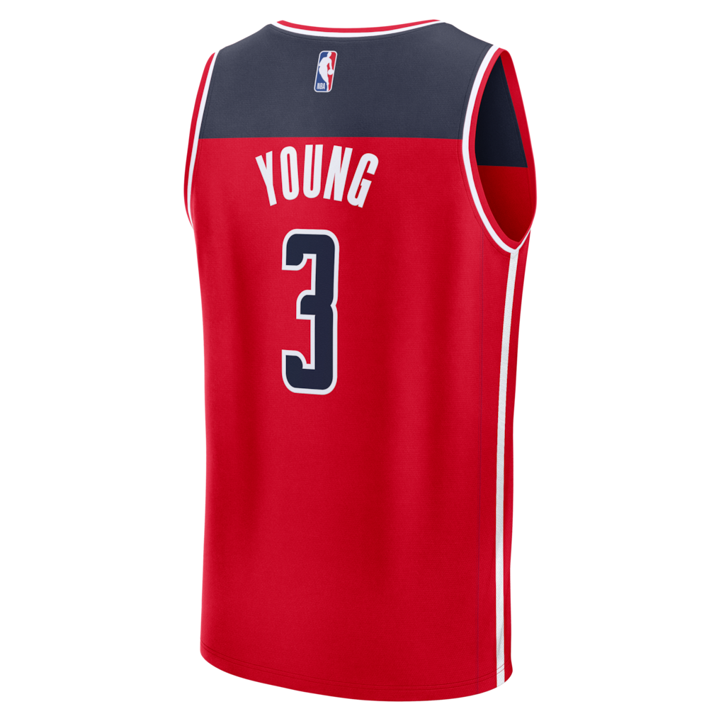 Trae Young Washington Wizards Fanatics Fast Break Jersey - Icon Edition - Red