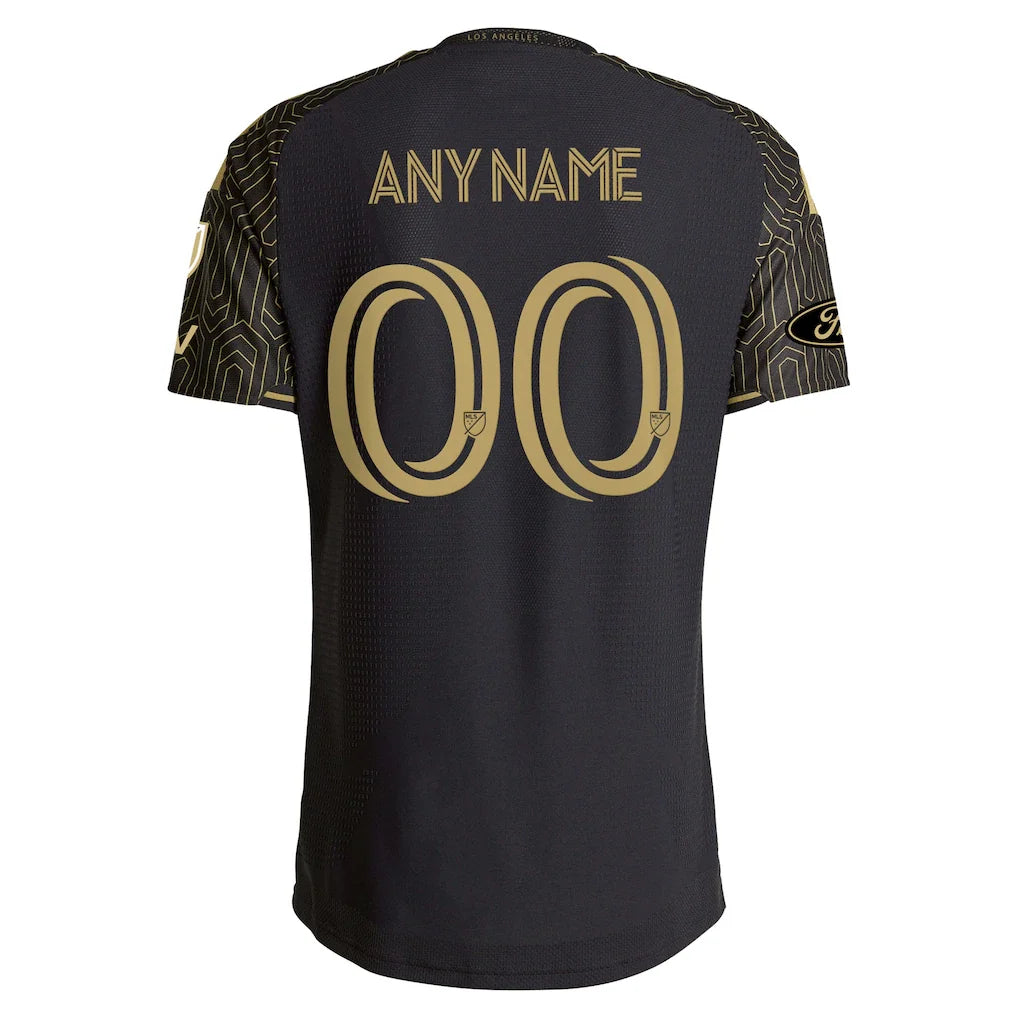 LAFC adidas 2026 Primary Kit On-Field Authentic Patch Custom Jersey - Black
