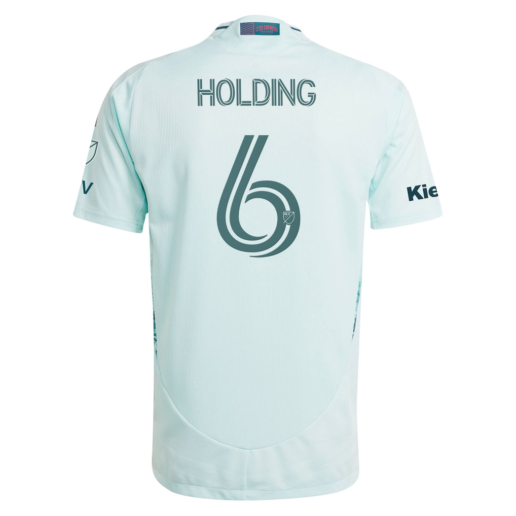 Rob Holding Colorado Rapids adidas 2025 Headwaters On-Field Authentic Jersey - Green
