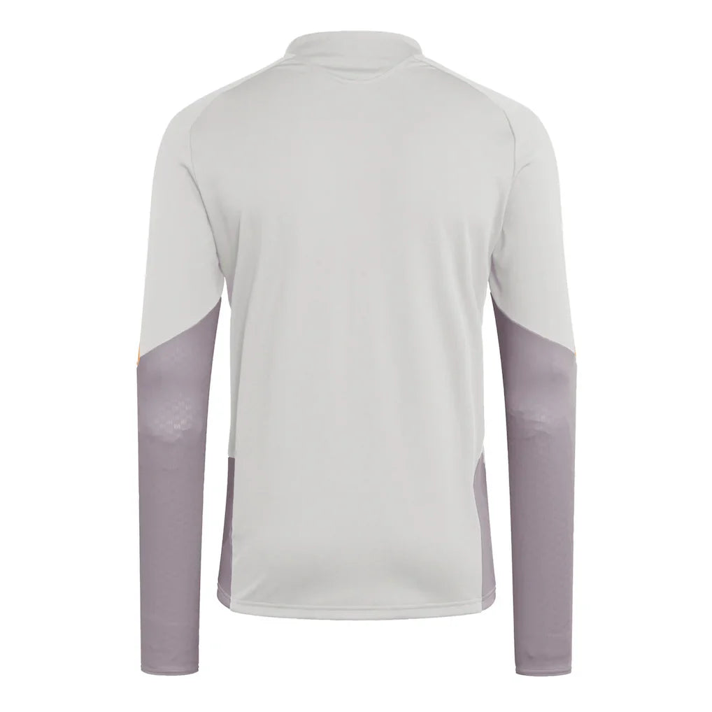 LA Galaxy adidas 2026 Tiro Competition Quarter-Zip Training Top - Silver