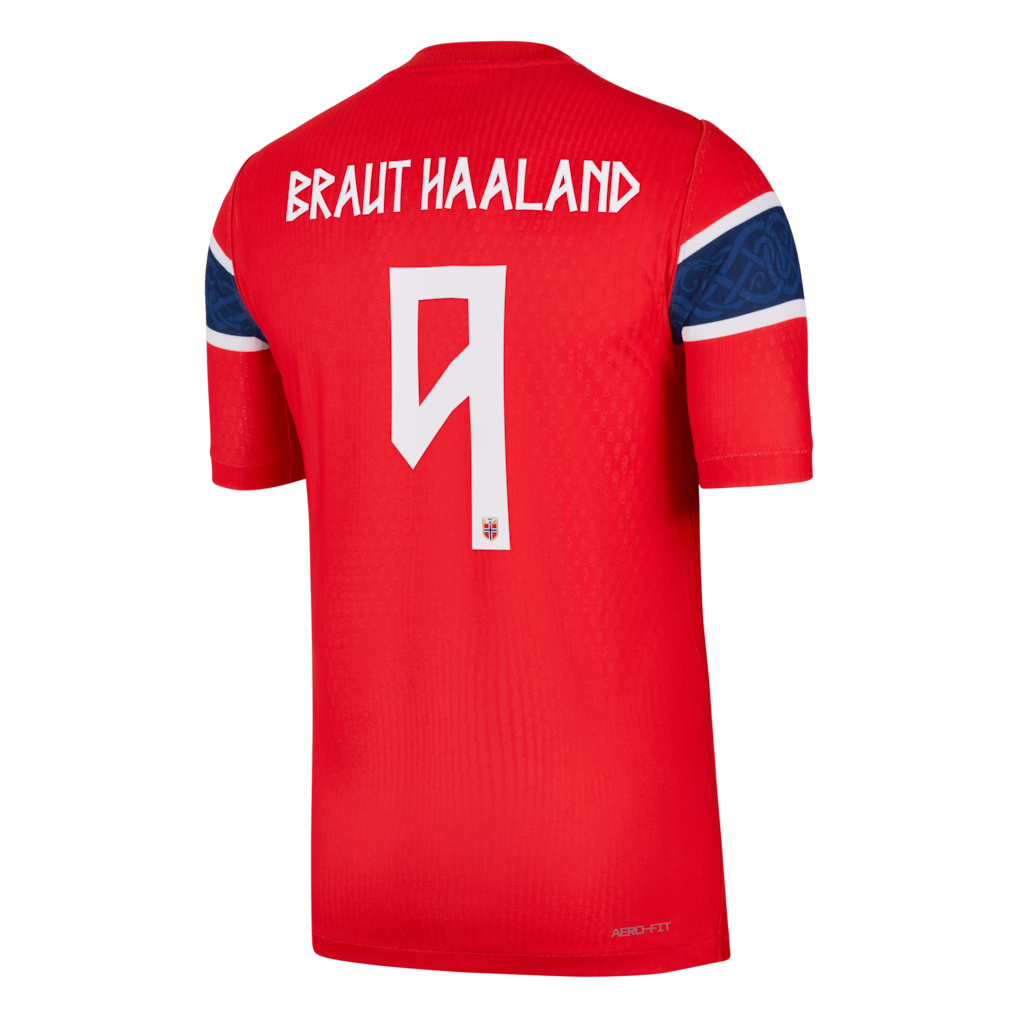 Erling Haaland Norway National Team Nike 2026 Home Match Authentic Jersey - Red