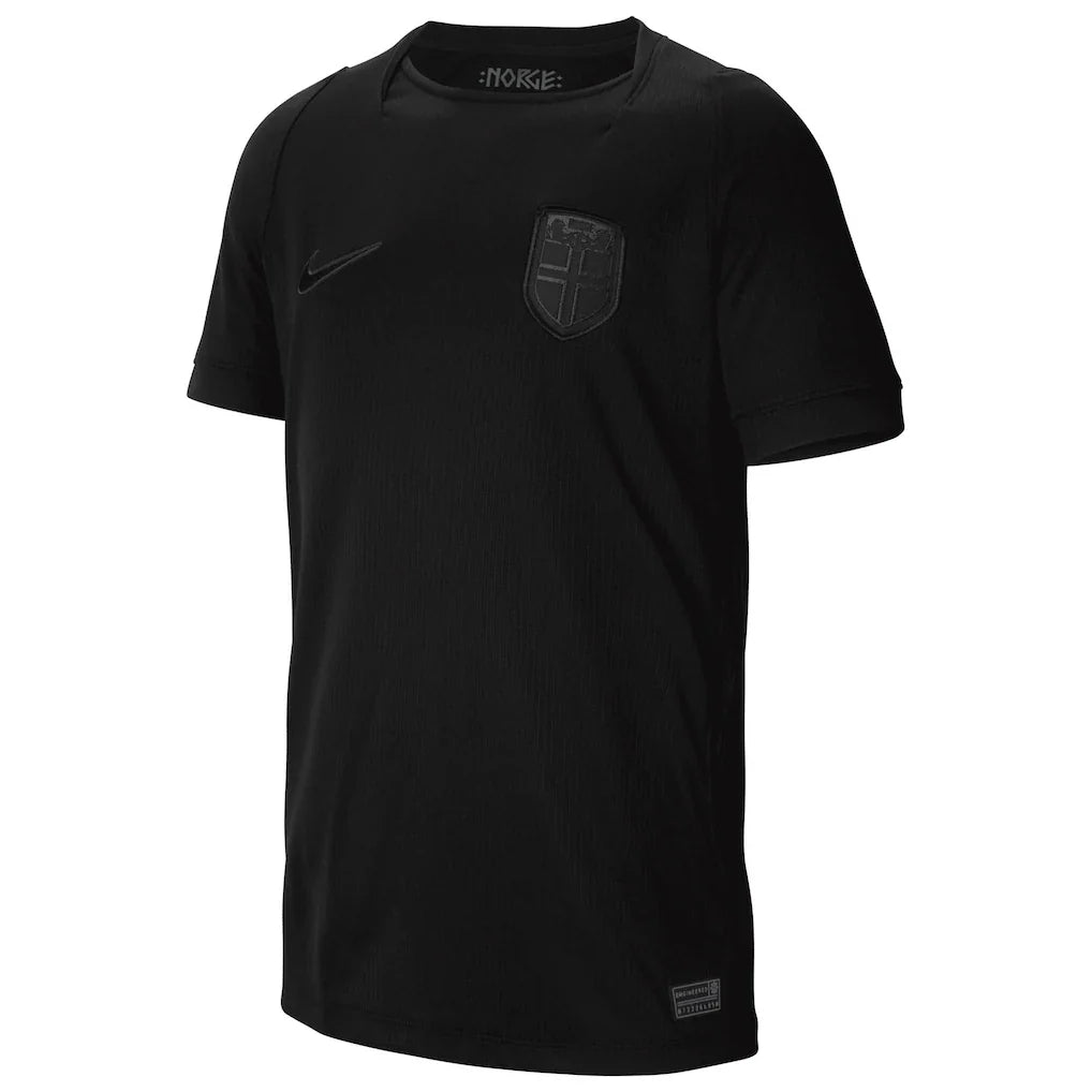 Norway National Team Nike Youth 2026 Away Stadium Replica Jersey - Black