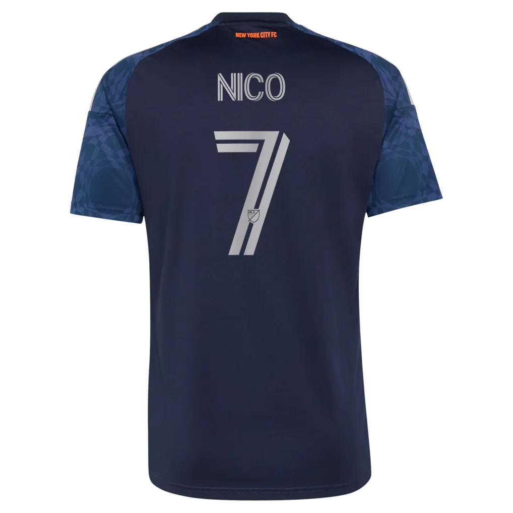 Nicolás Fernández Mercau New York City FC adidas 2026 The All Nations Kit Replica Jersey - Blue