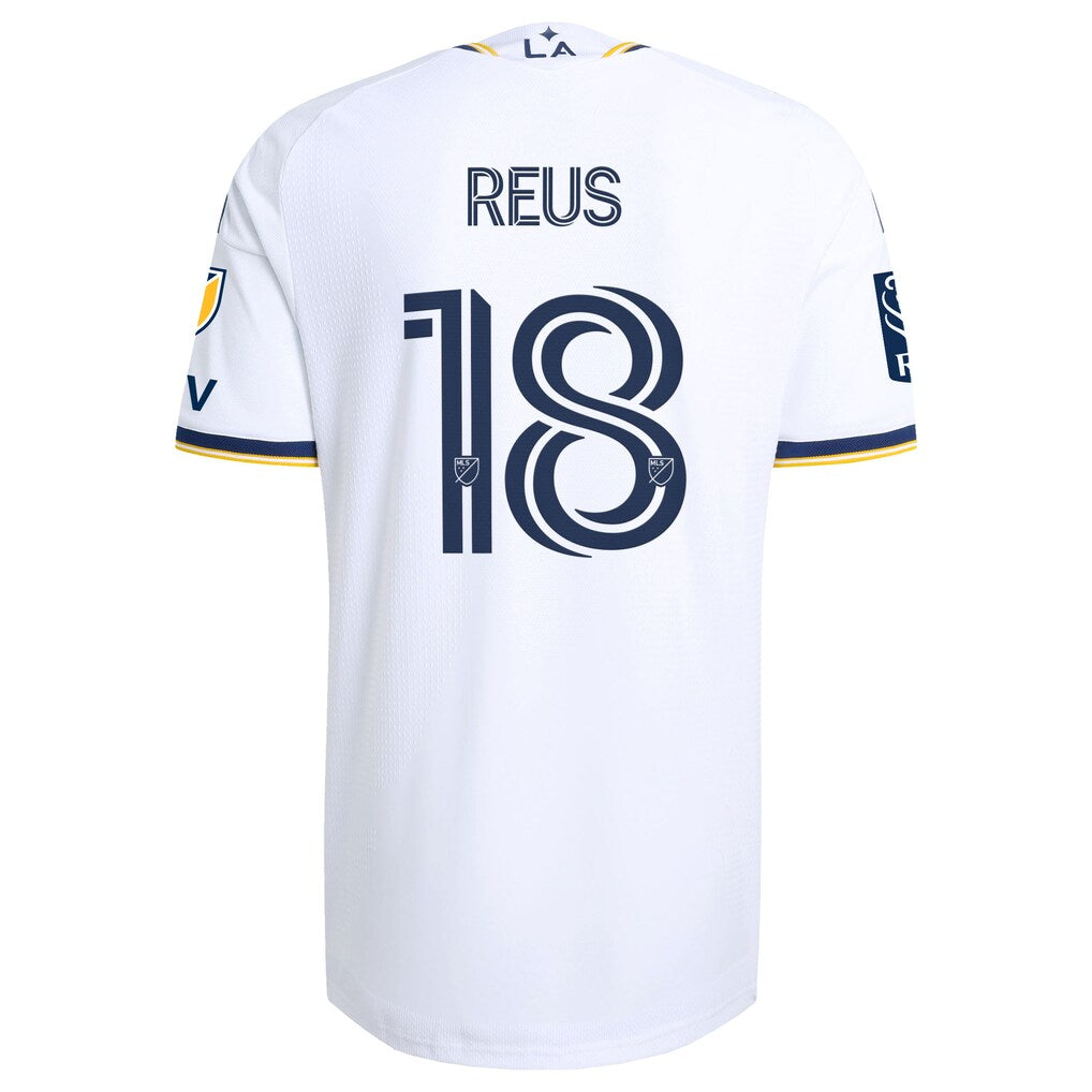 Marco Reus LA Galaxy adidas 2026 The VeloCITY Kit On-Field Authentic Patch Jersey - White