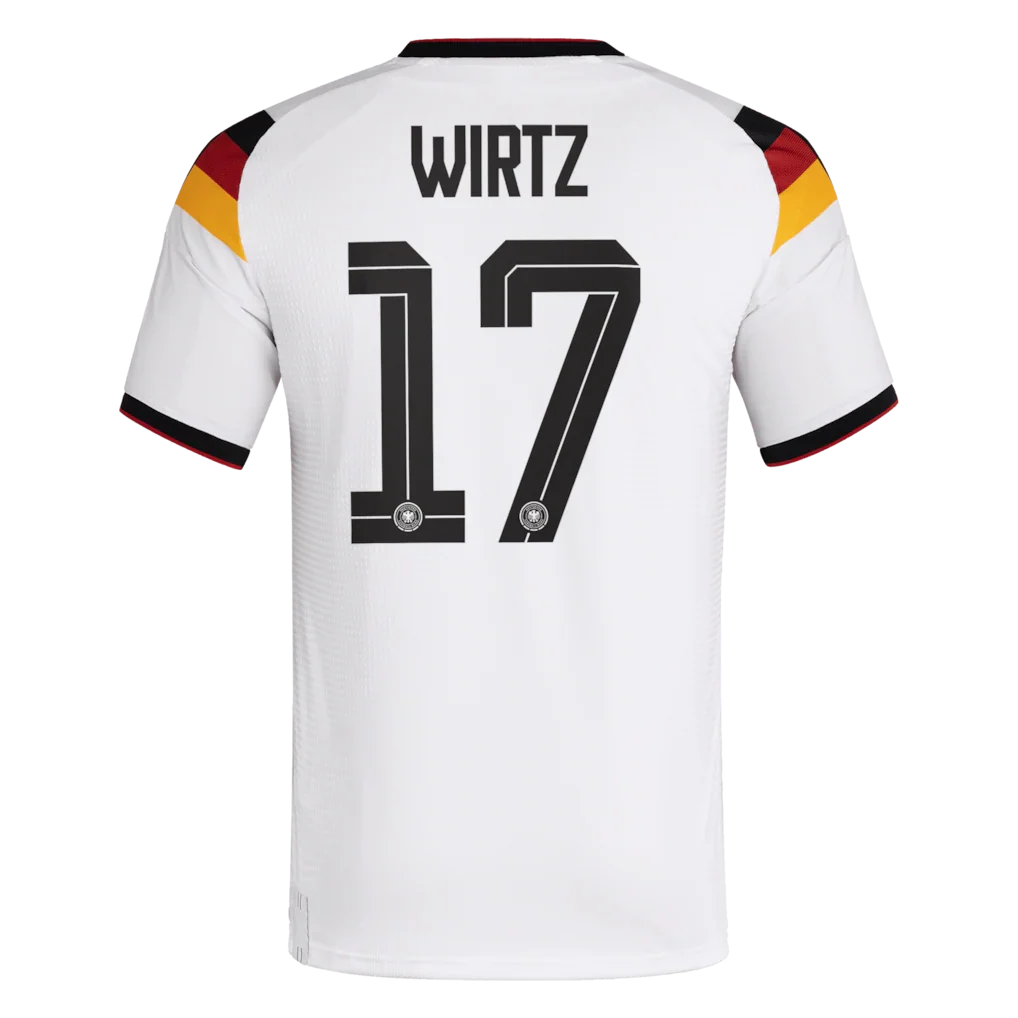 Florian Wirtz Germany National Team adidas 2026 Home Authentic Jersey - White