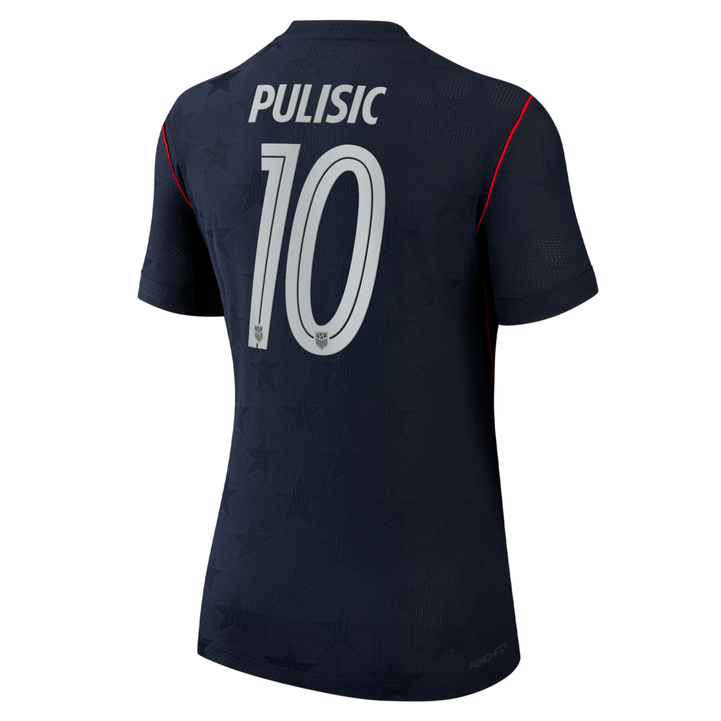 Christian Pulisic USMNT Nike Women's 2026 Away Match Authentic Jersey - Blue