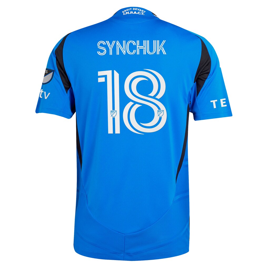 Hennadii Synchuk CF Montreal adidas 2025 Montréal Original On-Field Authentic Jersey – Blue