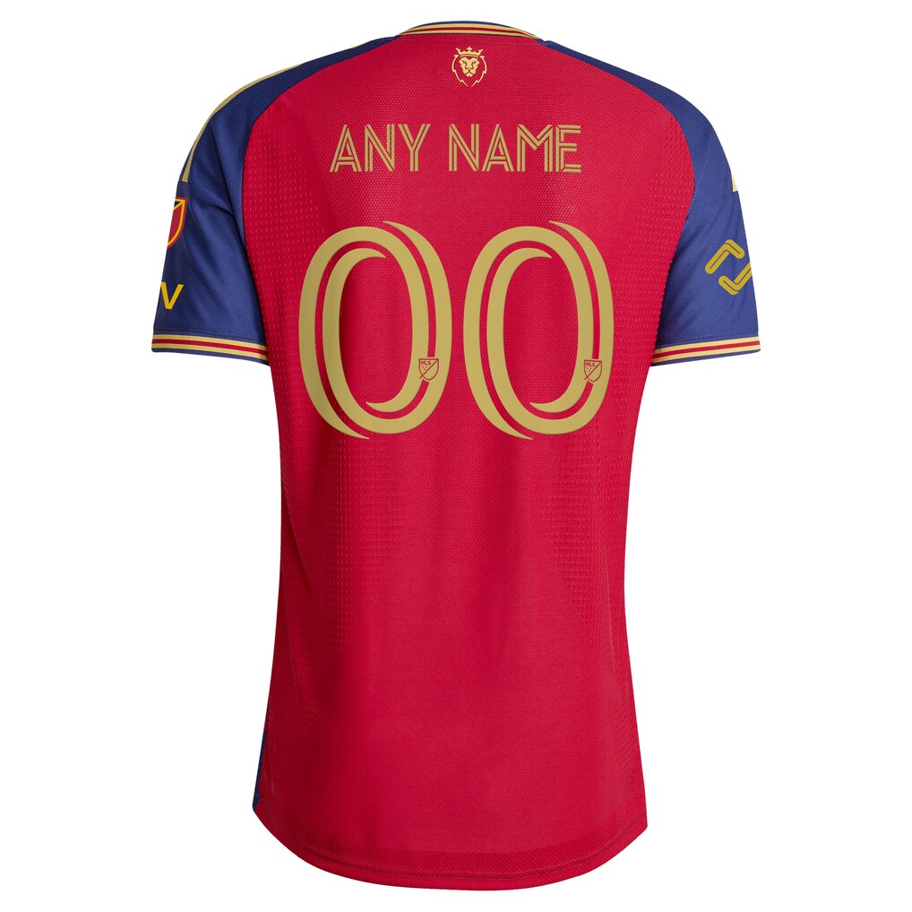 Real Salt Lake adidas 2026 The Switchback On-Field Authentic Patch Custom Jersey - Red
