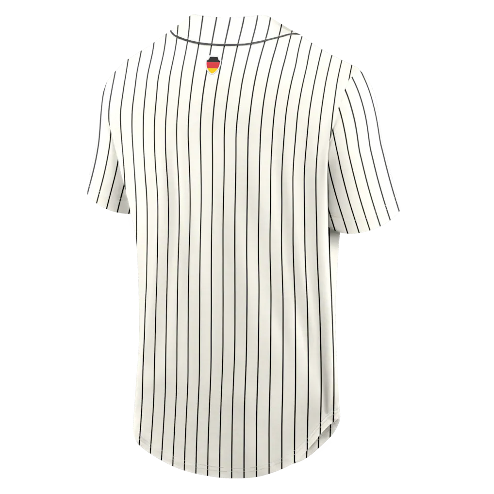 Germany National Team Fanatics Oversized Baseball Jersey - Cream