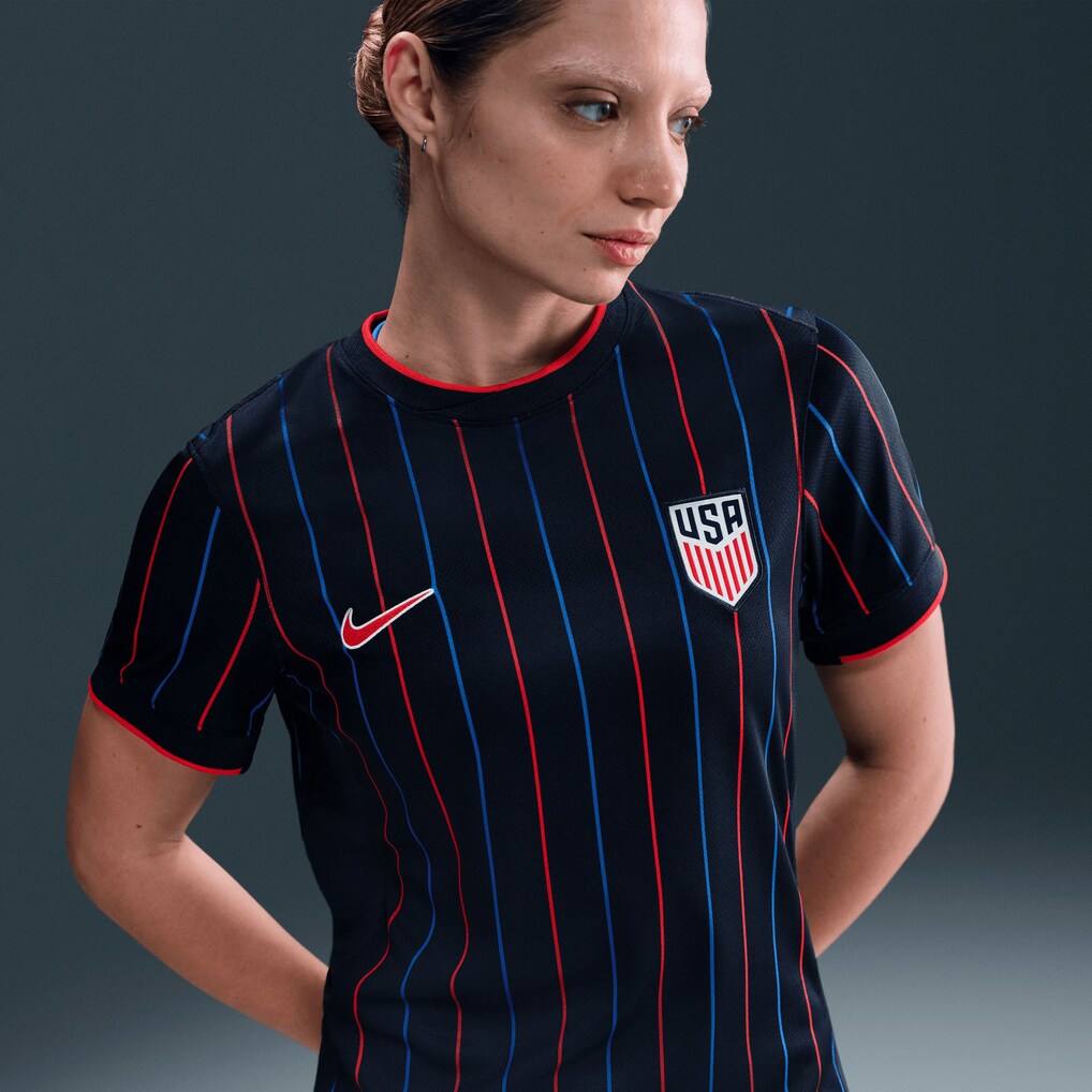 USMNT Nike Women's 2025 Away Replica Jersey - Navy