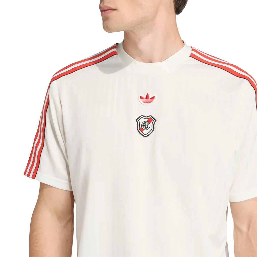 Club Atlético River Plate adidas Unisex Terrace Icons Jersey - White