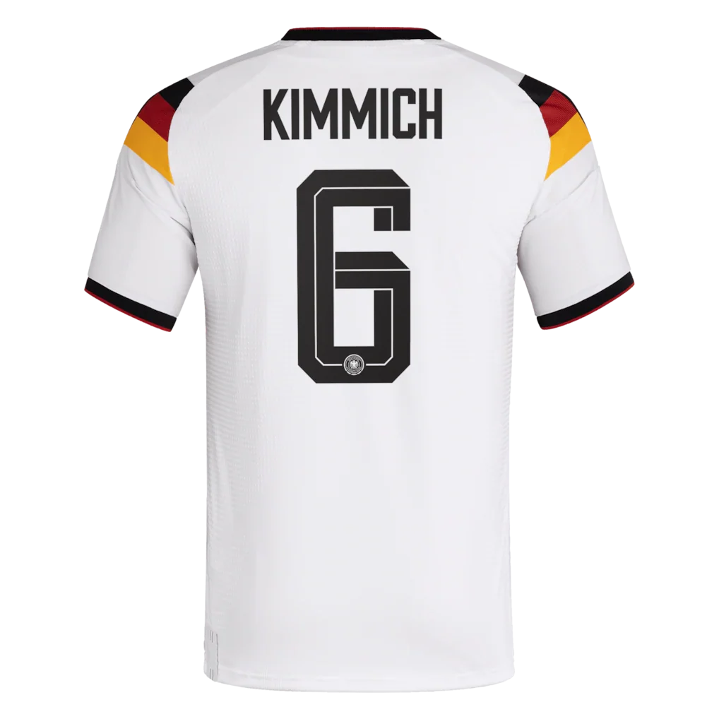 Joshua Kimmich Germany National Team adidas 2026 Home Authentic Jersey - White