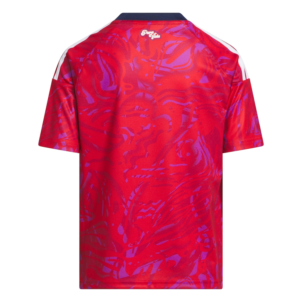 Costa Rica National Team adidas Youth 2026 Home Replica Jersey - Red