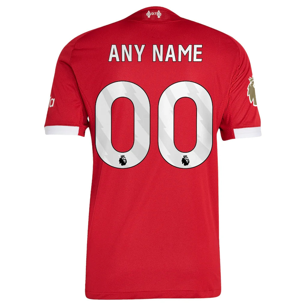 Liverpool adidas  2025/26 Home Custom Authentic Jersey - Red