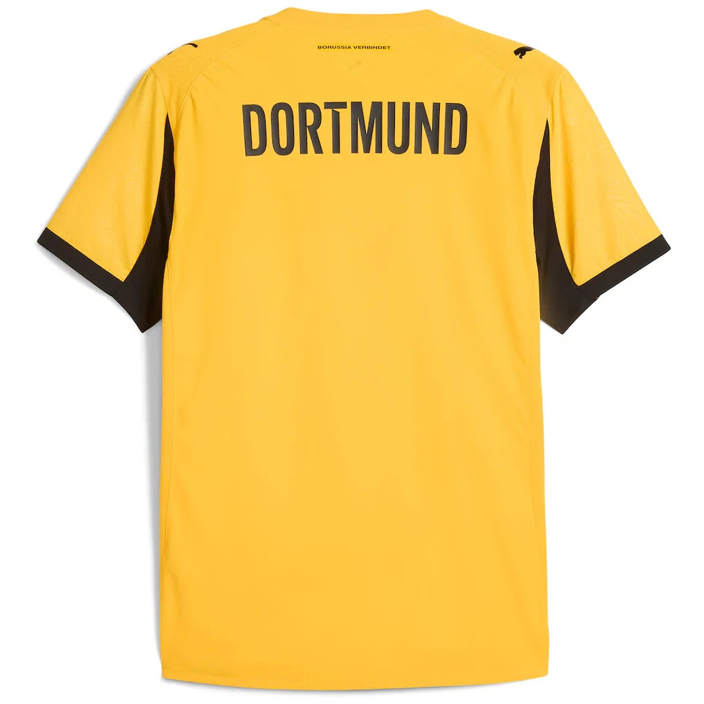 Borussia Dortmund Puma 2025/26 Cup Authentic Jersey - Yellow