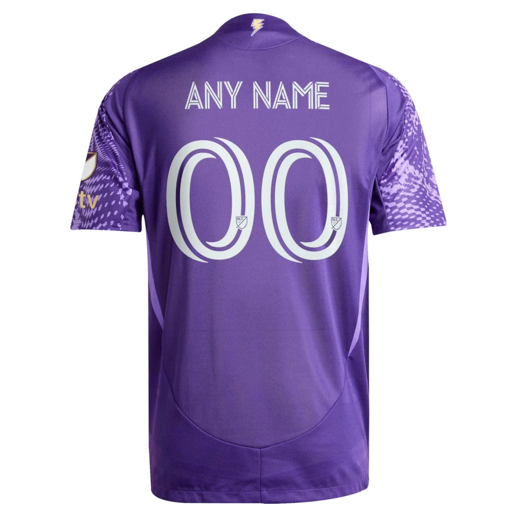 Orlando City SC adidas 2025 Perfect Storm On-Field Authentic Patch Custom Jersey - Purple
