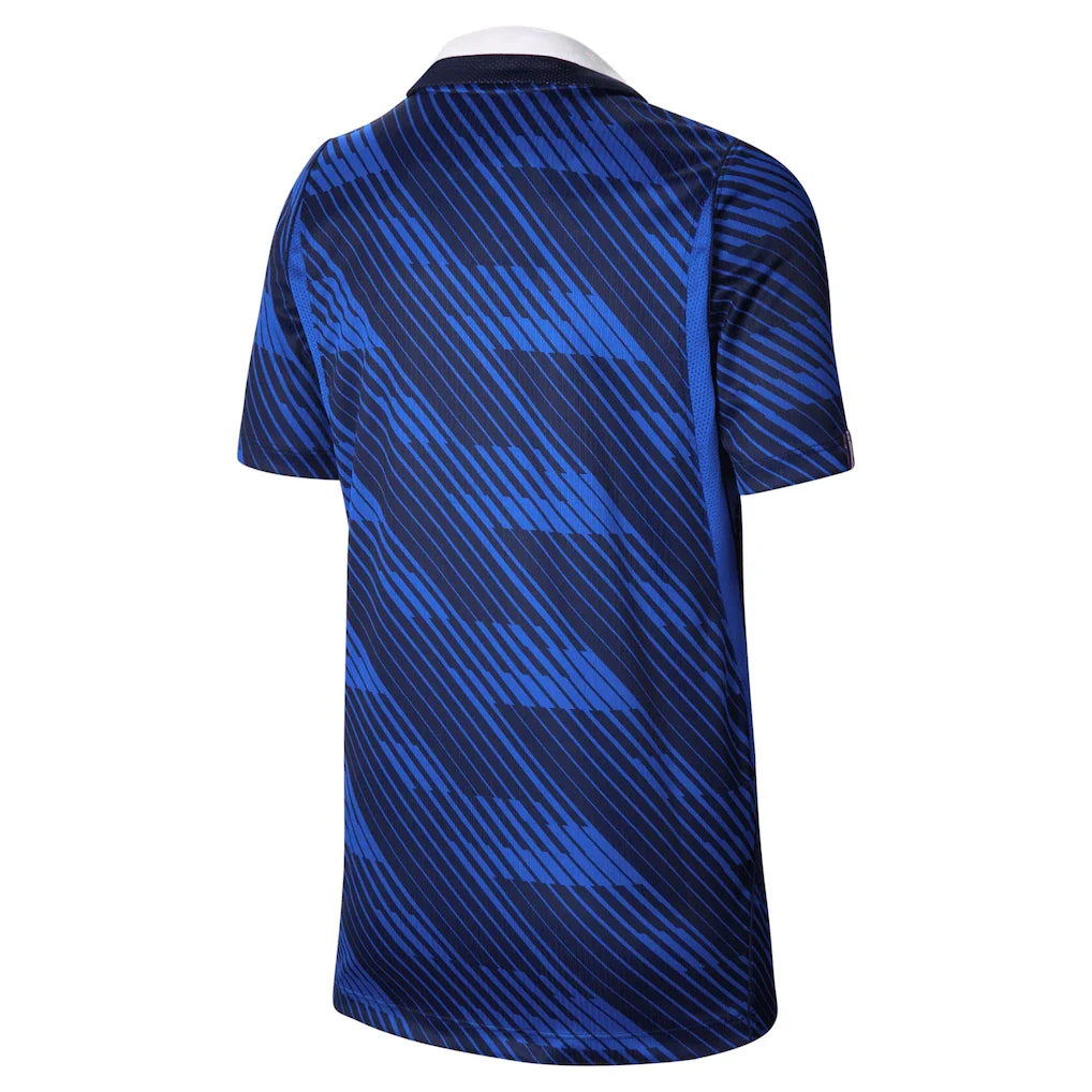 France National Team Nike Youth 2026 Home Stadium Replica Jersey - Blue