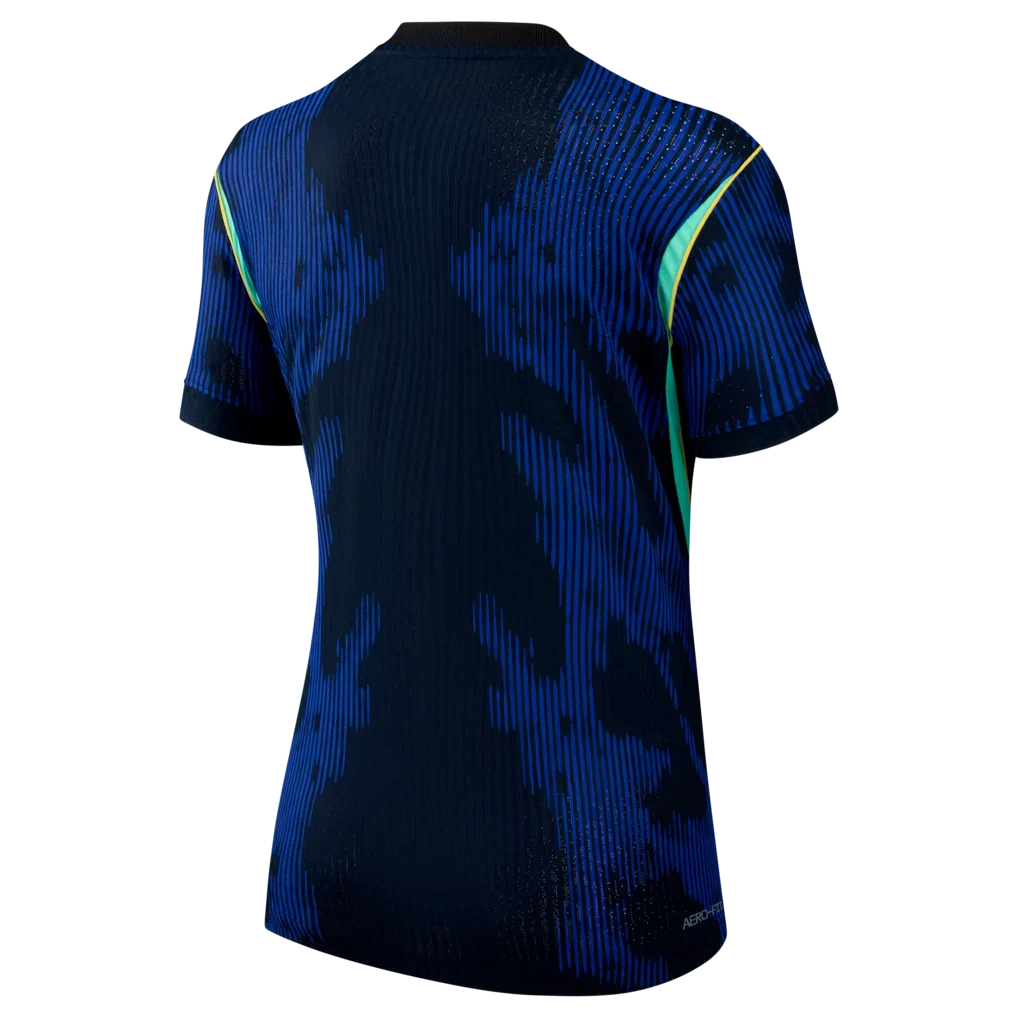 Brazil National Team Jordan Brand Women's 2026 Away Match Authentic Jersey - Blue