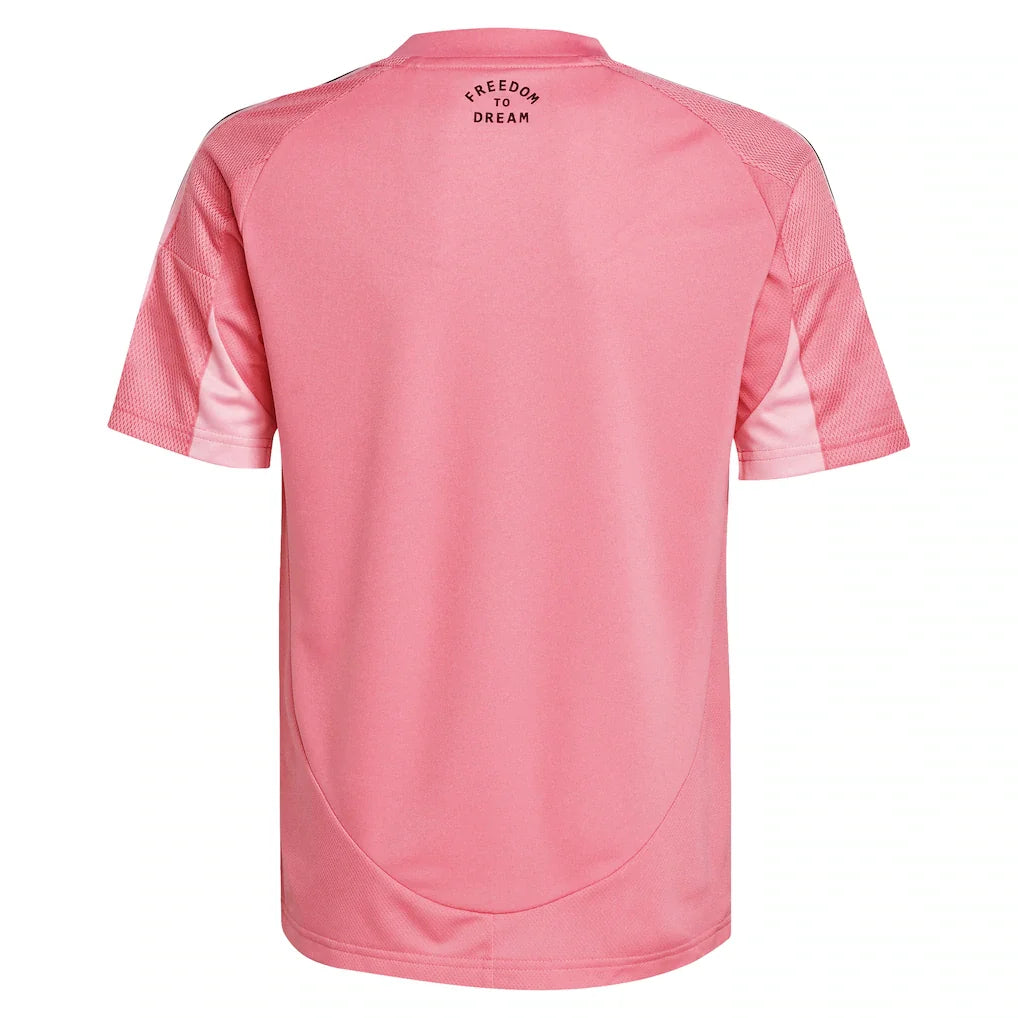 Inter Miami CF adidas Youth 2025 Euforia Replica Jersey - Light Pink