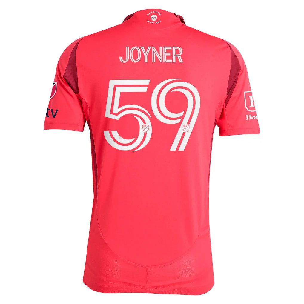 MyKhi Joyner St. Louis CITY SC adidas 2025 Forever CITY Red On-Field Authentic Jersey - Red