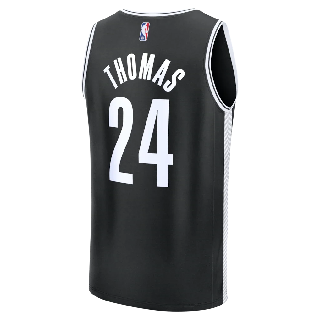 Cam Thomas Brooklyn Nets Fanatics Fast Break Replica Jersey - Black - Icon Edition
