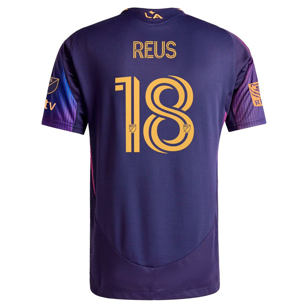 Marco Reus LA Galaxy adidas 2025 RIZON On-Field Authentic Jersey – Navy