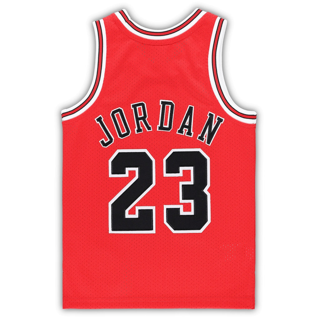 Michael Jordan Chicago Bulls Mitchell & Ness Preschool 1997/98 Hardwood Classics Authentic Jersey - Red