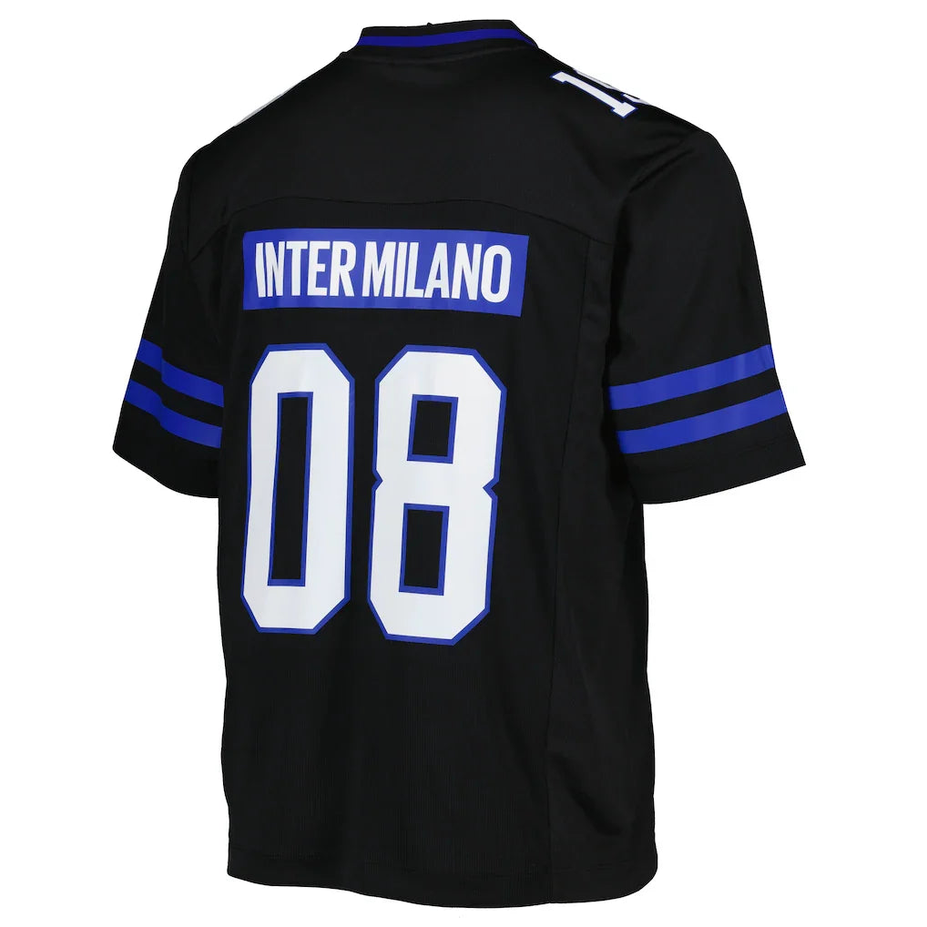 Inter Milan Fanatics Collegiate American Football Foundation Fashion Jersey - Royal