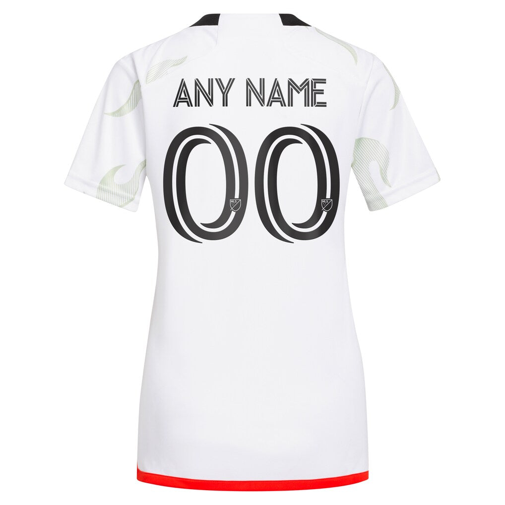 FC Dallas adidas Women's 2023 Burn Baby Burn Replica Custom Jersey - White