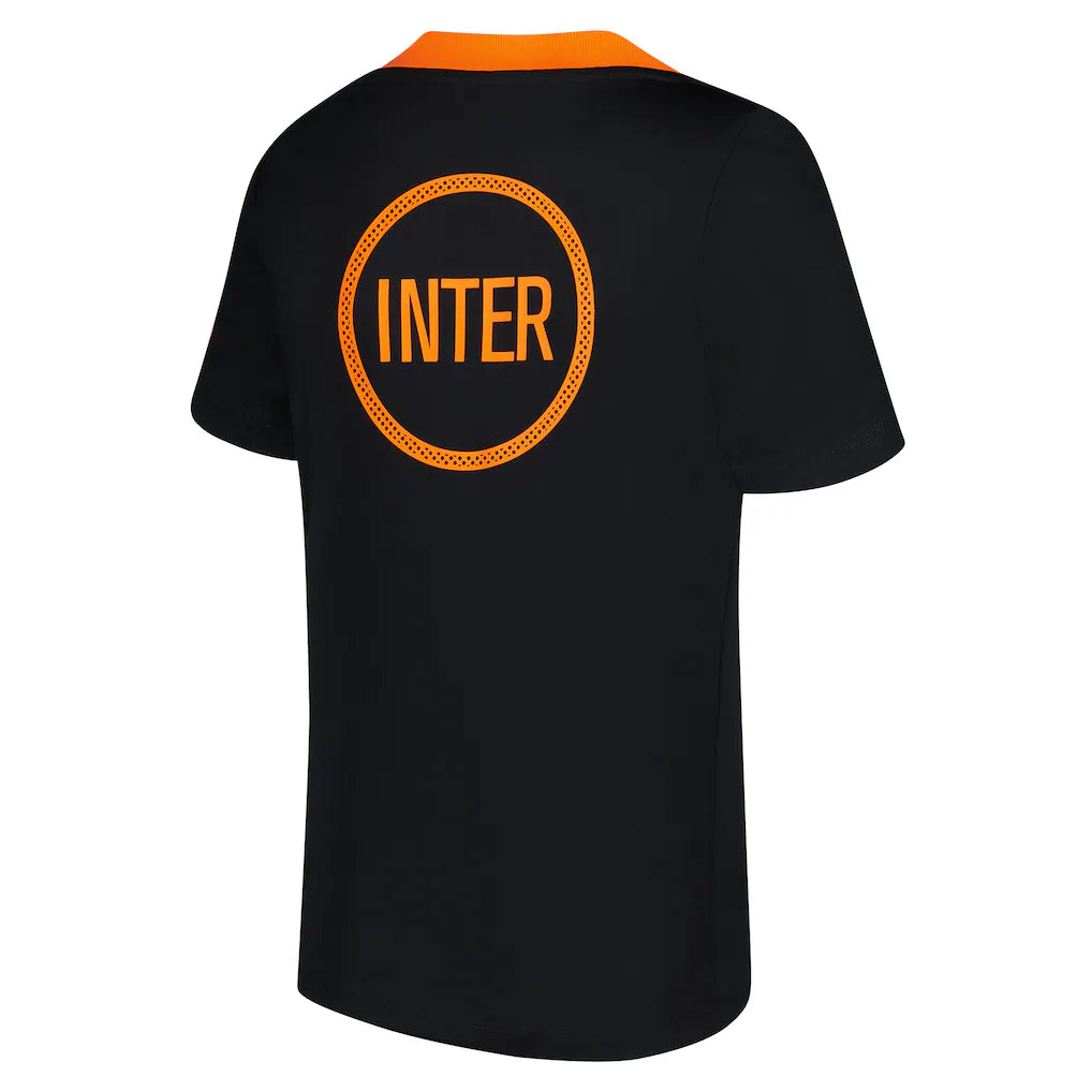 Inter Milan Nike Youth 2025/26 Third Academy Pro Pre-Match Dri-Fit Top - Black