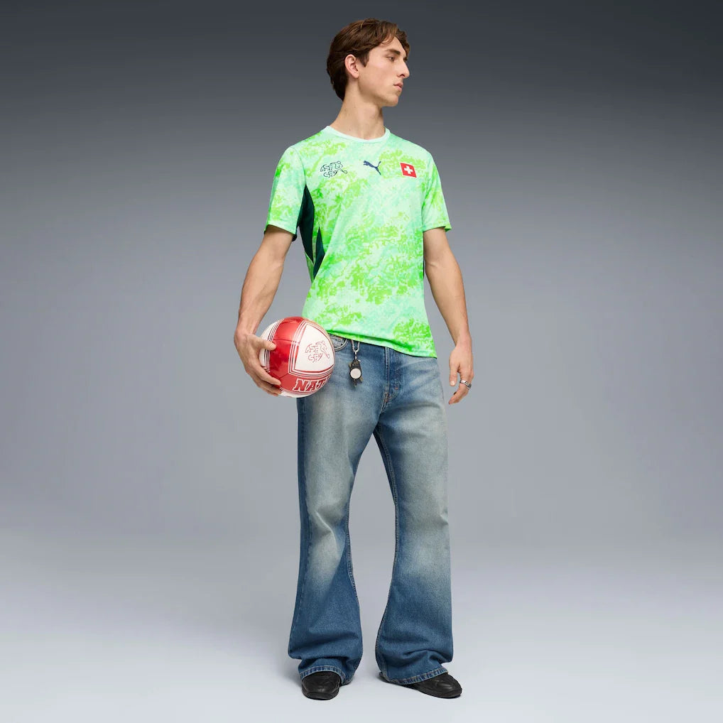 Switzerland National Team Puma 2026 Away Replica Jersey - Green