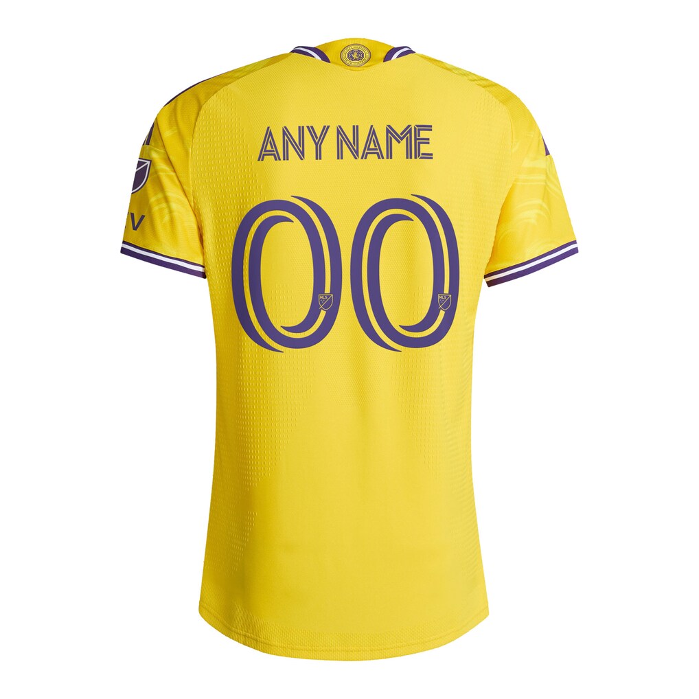 Orlando City SC adidas 2026 Sunken Treasure Kit On-Field Authentic Patch Custom Jersey - Gold