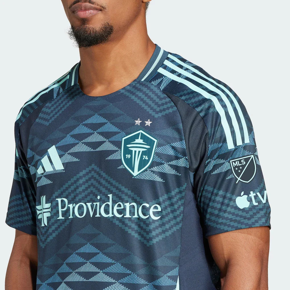 Seattle Sounders FC adidas 2025 The Salish Sea Kit Authentic Jersey - Blue