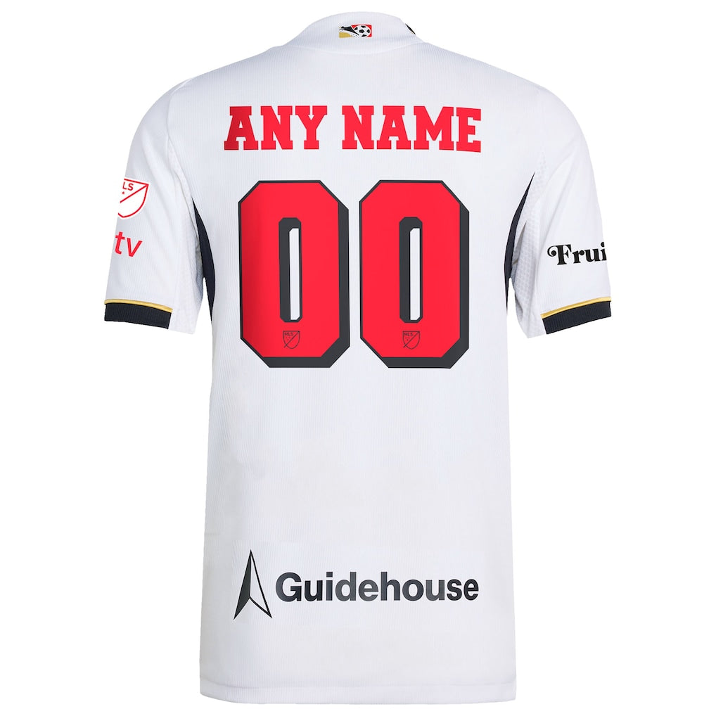 D.C. United adidas 2025 Third Authentic Custom Jersey - White