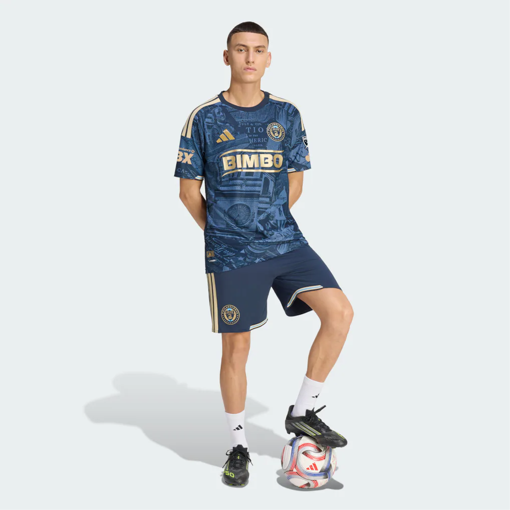 Philadelphia Union adidas 2026 1776 Kit On-Field Authentic Patch Jersey - Navy